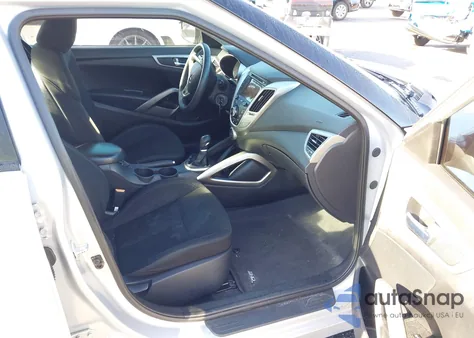 2014 Hyundai Veloster Base W/Black from USA, damaged, VIN KMHTC6AD0EU208531